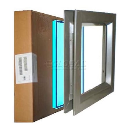 Activar Construction Products Group Complete PAK, Includes Low Profile 12in X 12in & WireShield Fire & Safety Glass VSL 1212B WS PAK